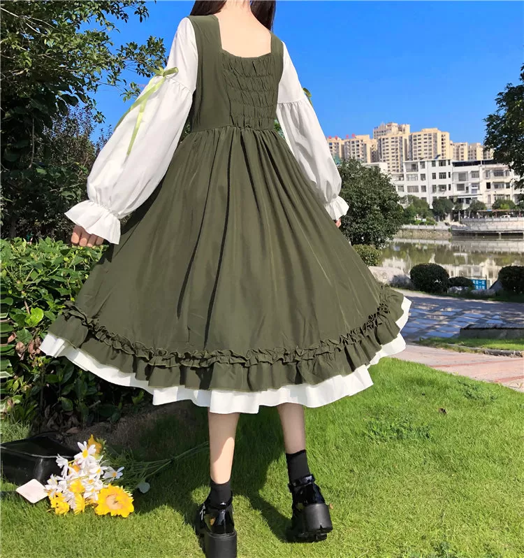 Japanese Lolita Navy Dress AD12680