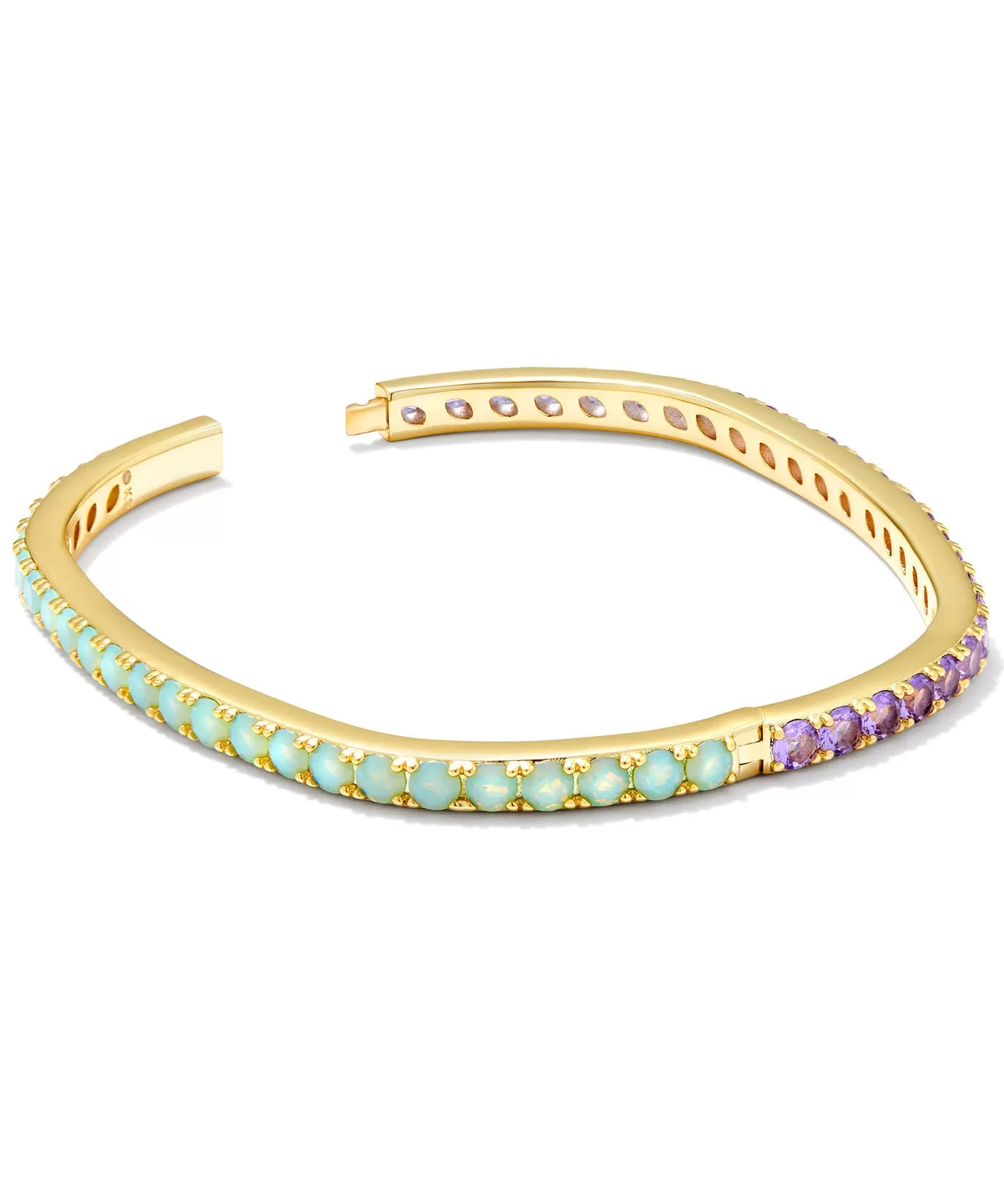 Kendra Scott Chandler Bangle Bracelet - White/Opalite, Pink/Blue OR Green/Lilac