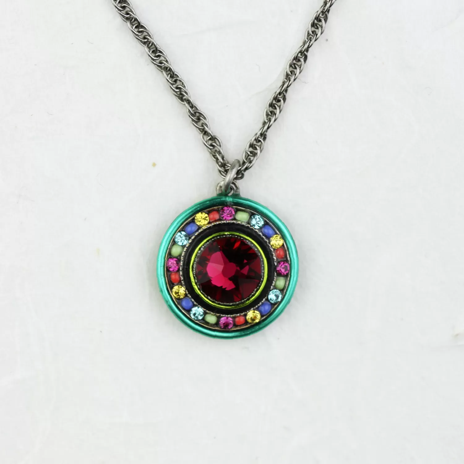 La Dolce Vita Multicolor Pendant Necklace