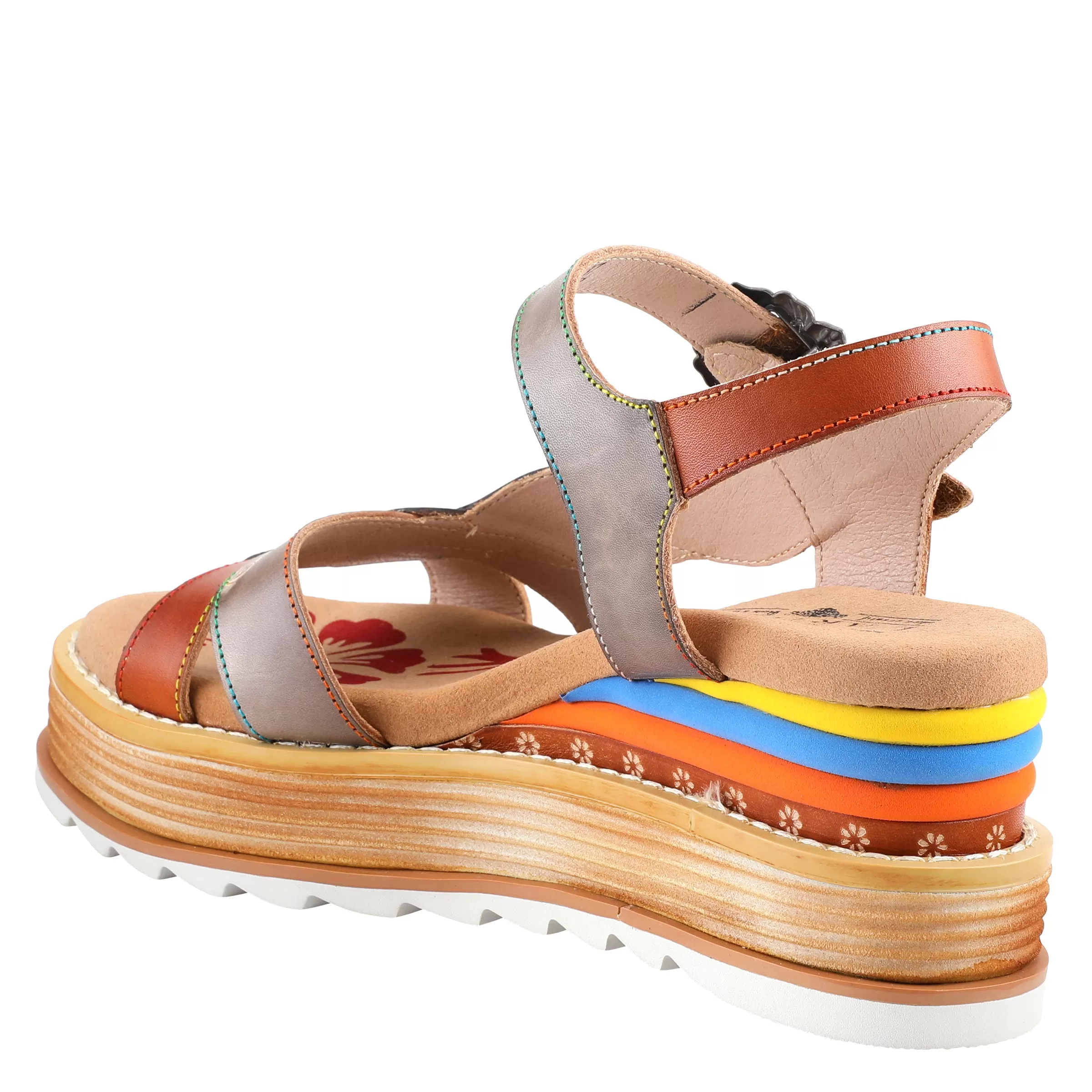 L'ARTISTE IRVETTA PLATFORM SANDALS