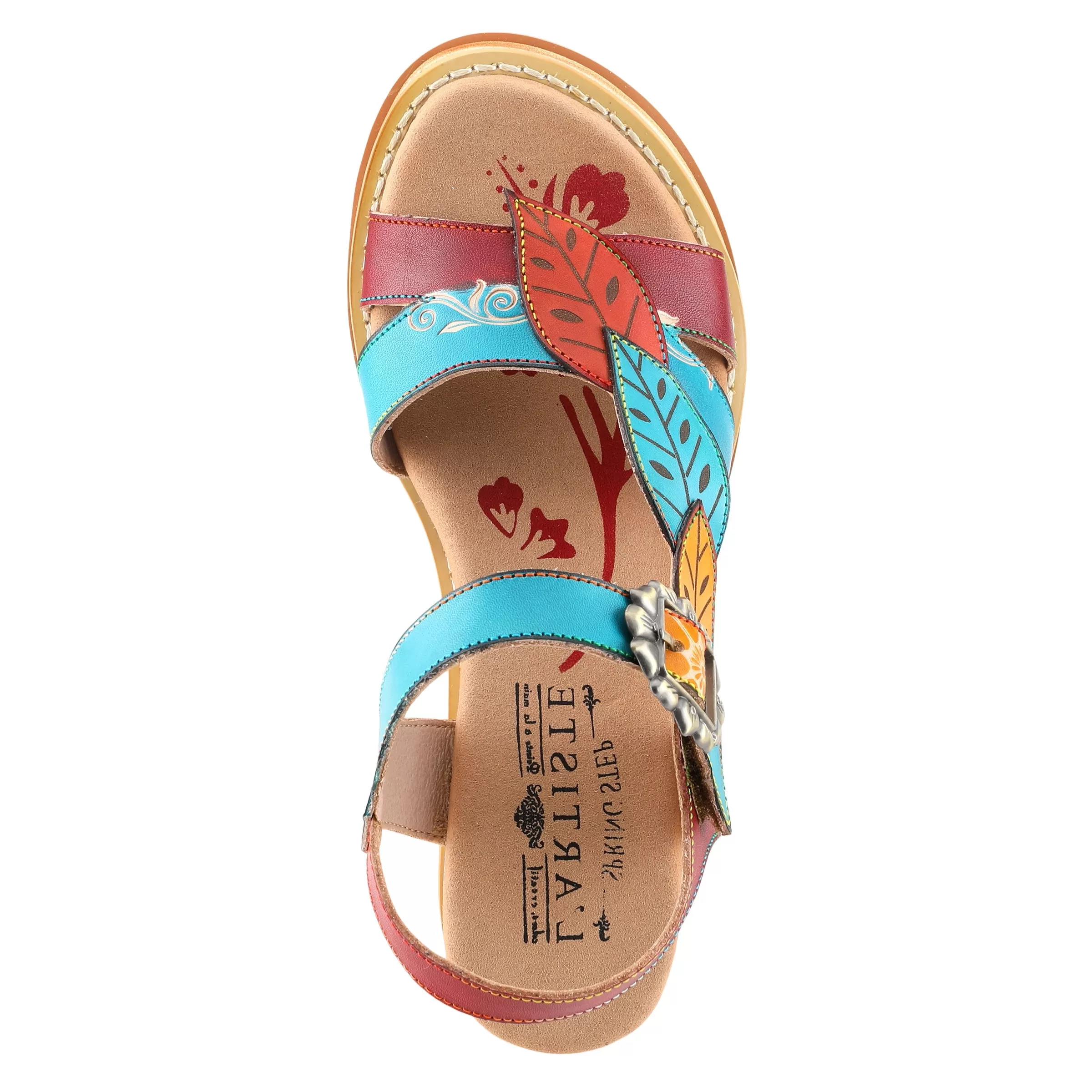 L'ARTISTE IRVETTA PLATFORM SANDALS