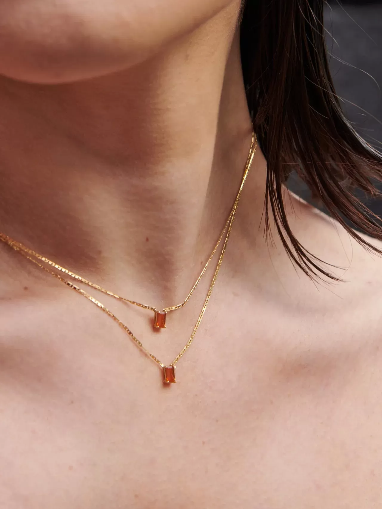 Loren Stewart :: Fire Opal Valentino Necklace