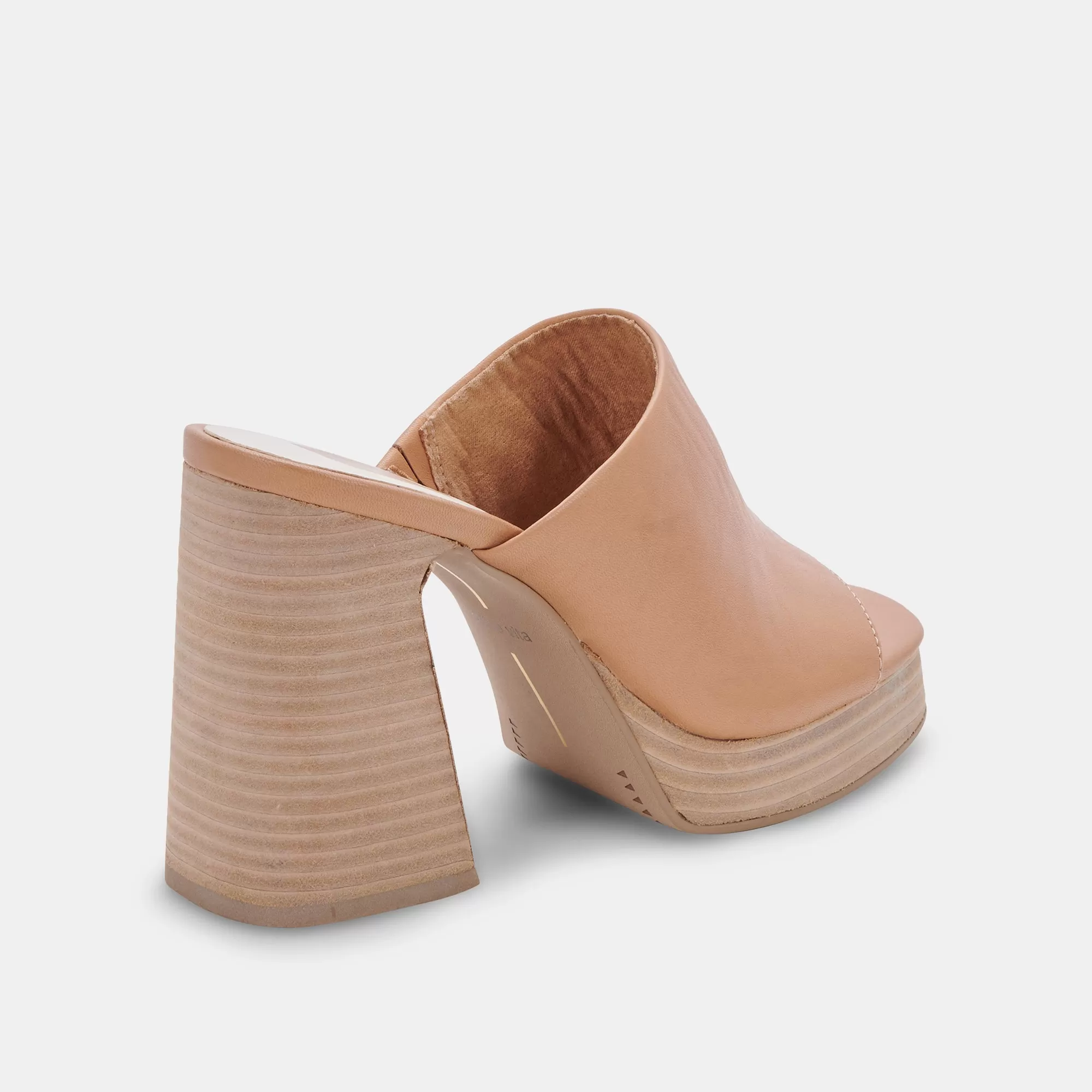 LUKAS HEELS SAND LEATHER