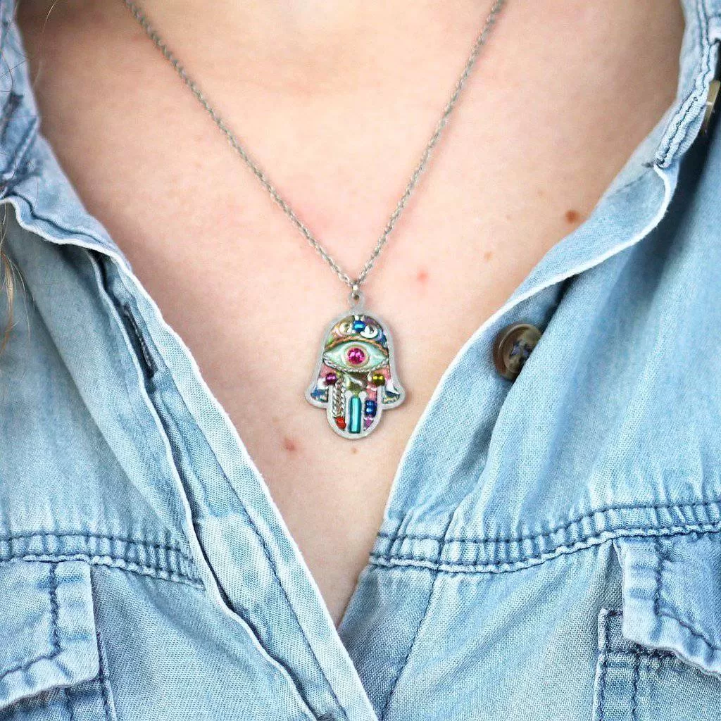 Madeline Hamsa Necklace