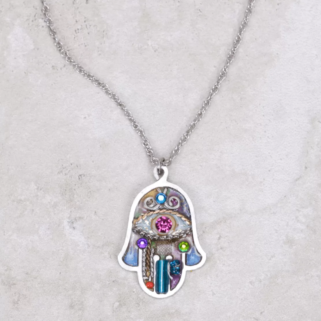 Madeline Hamsa Necklace