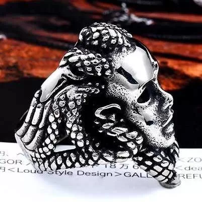 Medusa Snake Ring