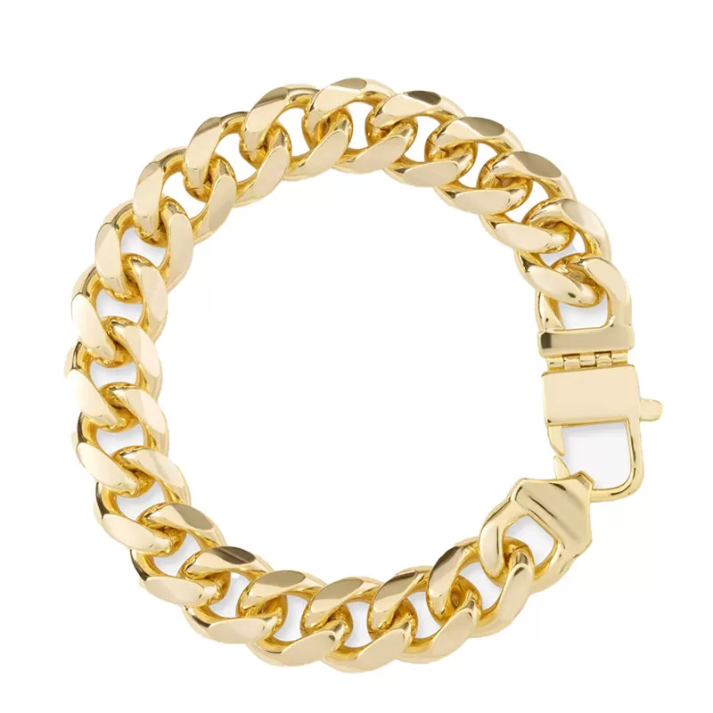 MELINDA MARIA | Julian Cuban Chain Bracelet