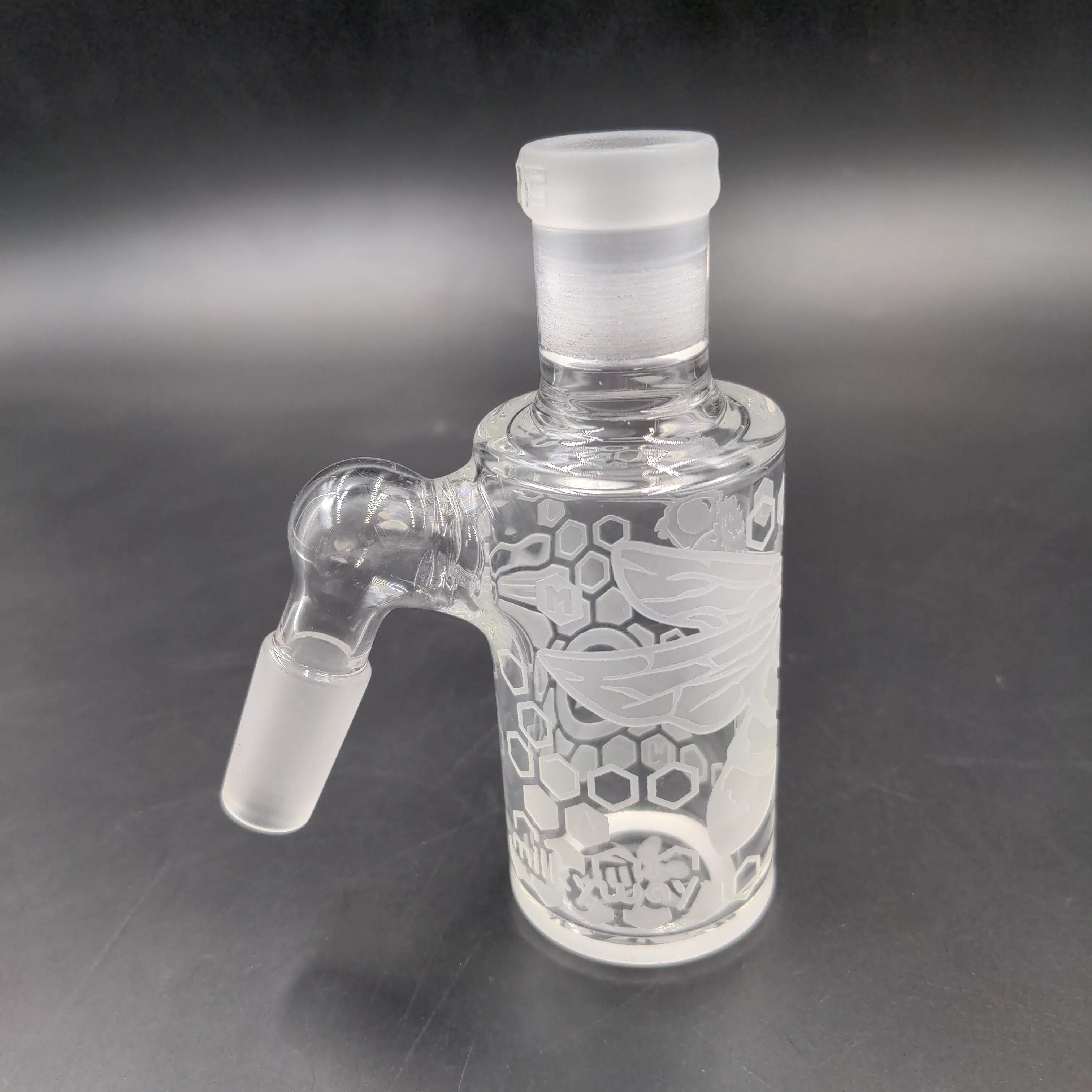 Milky Way Glass Bee Hive Dry Ash Catcher 14mm