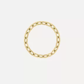 Mini Long Link Chain Ring