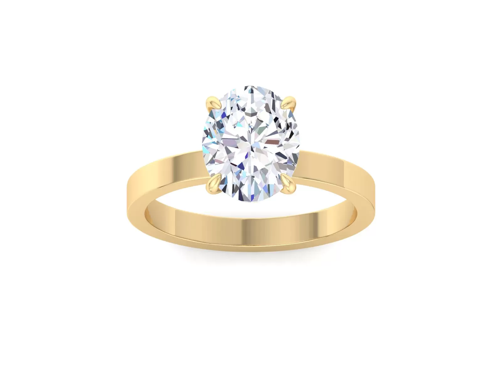 Minimalist diamond Engagement Rings For Women