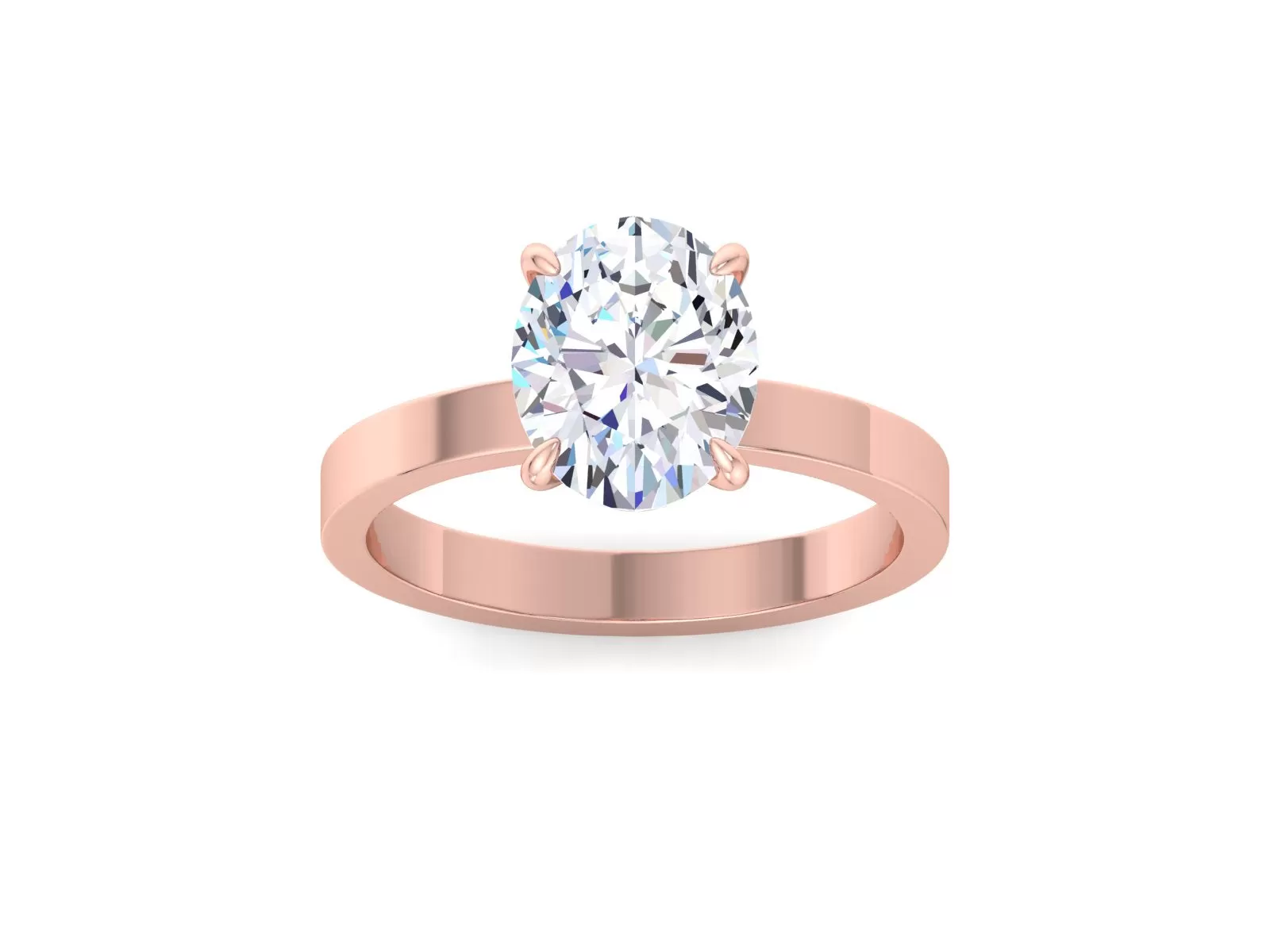 Minimalist diamond Engagement Rings For Women