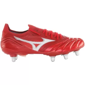 Mizuo Morelia Neo III Beta ESI Mens Red Football Boots