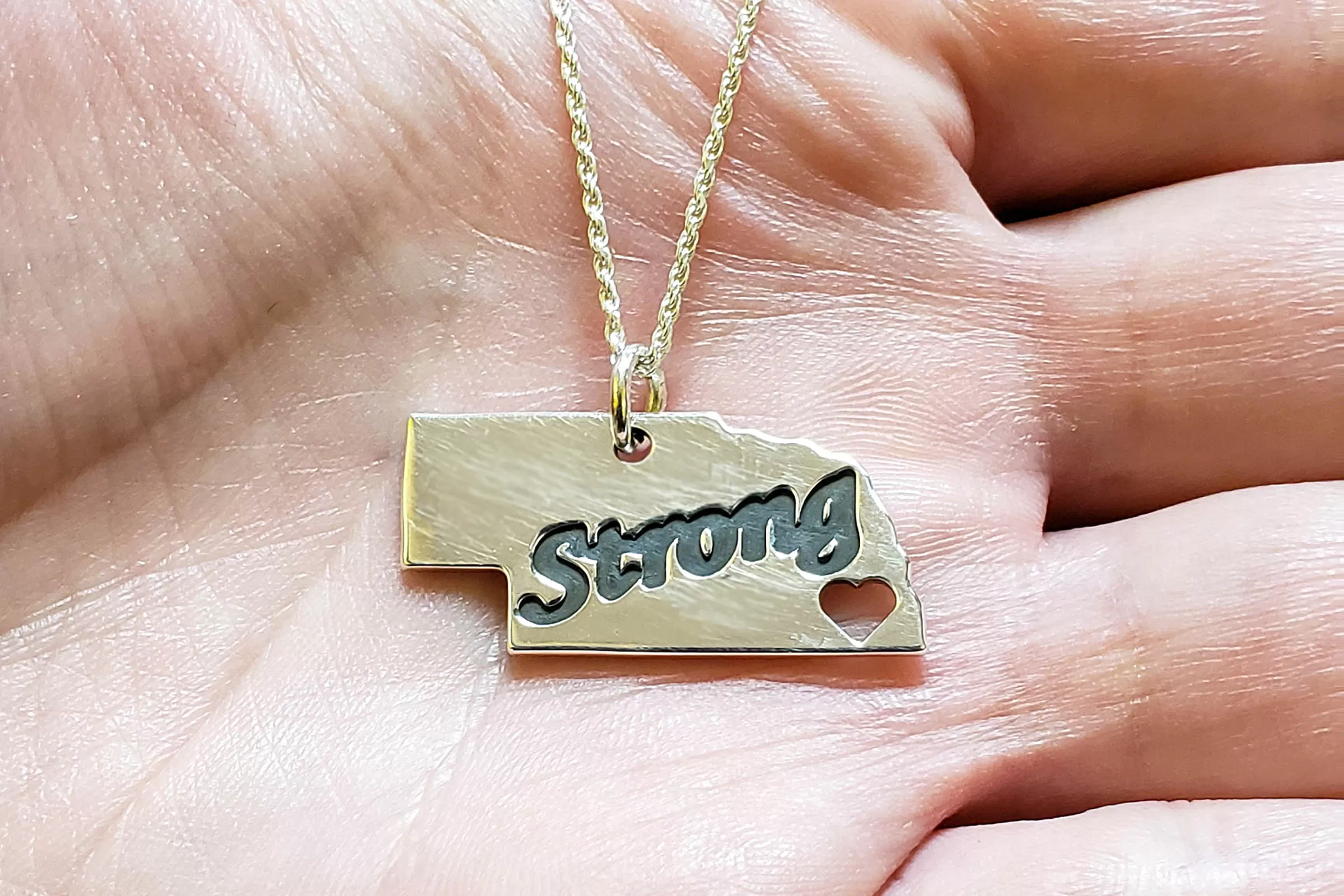 Nebraska Strong Pendant