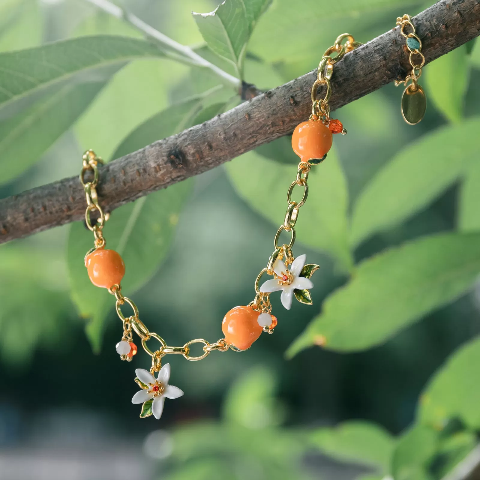 Orange Bracelet