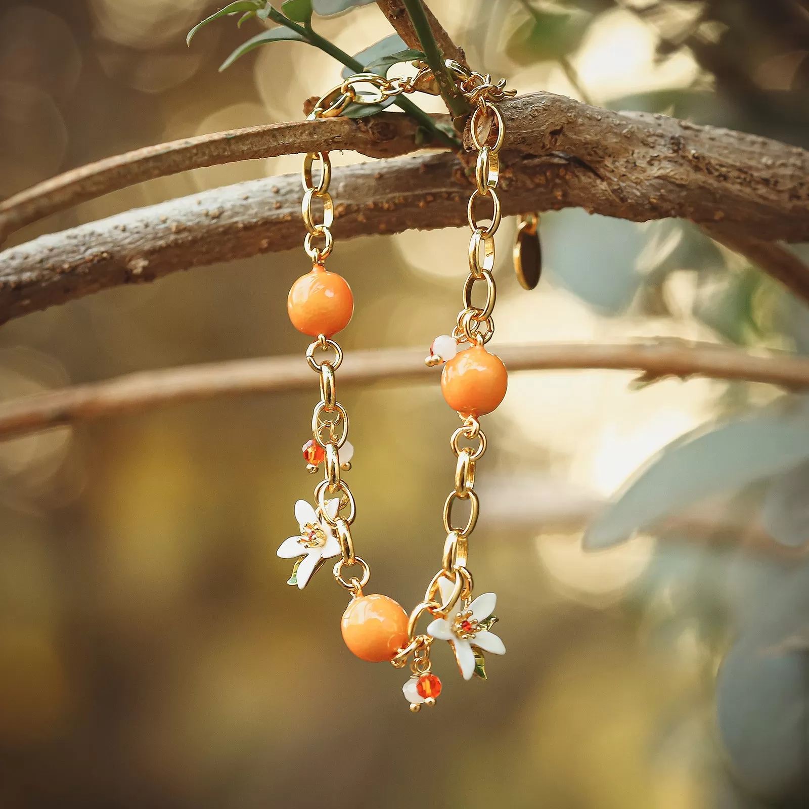 Orange Bracelet