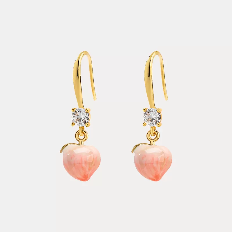 Peach Earrings