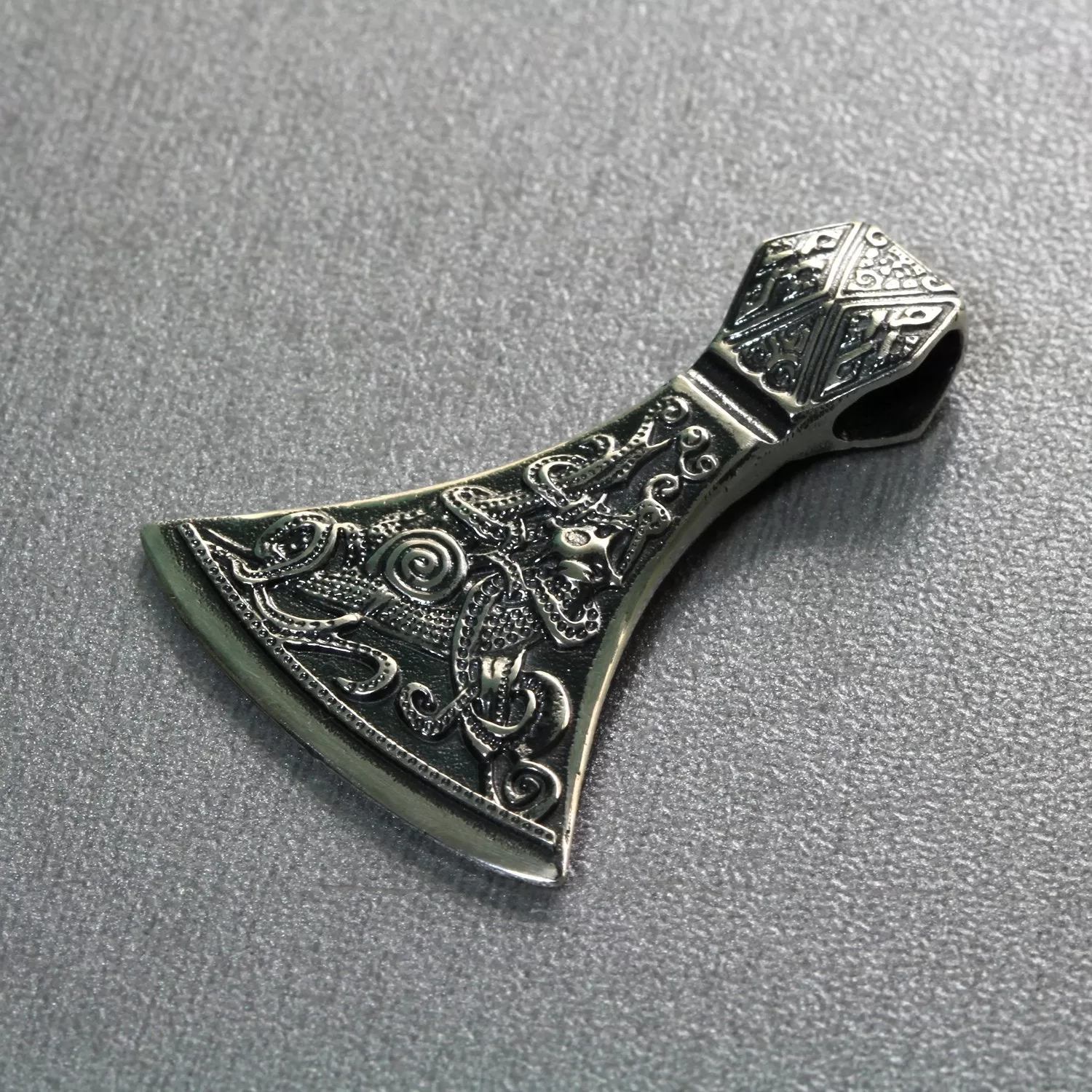 Perun Axe Slavic Amulet Silver 925