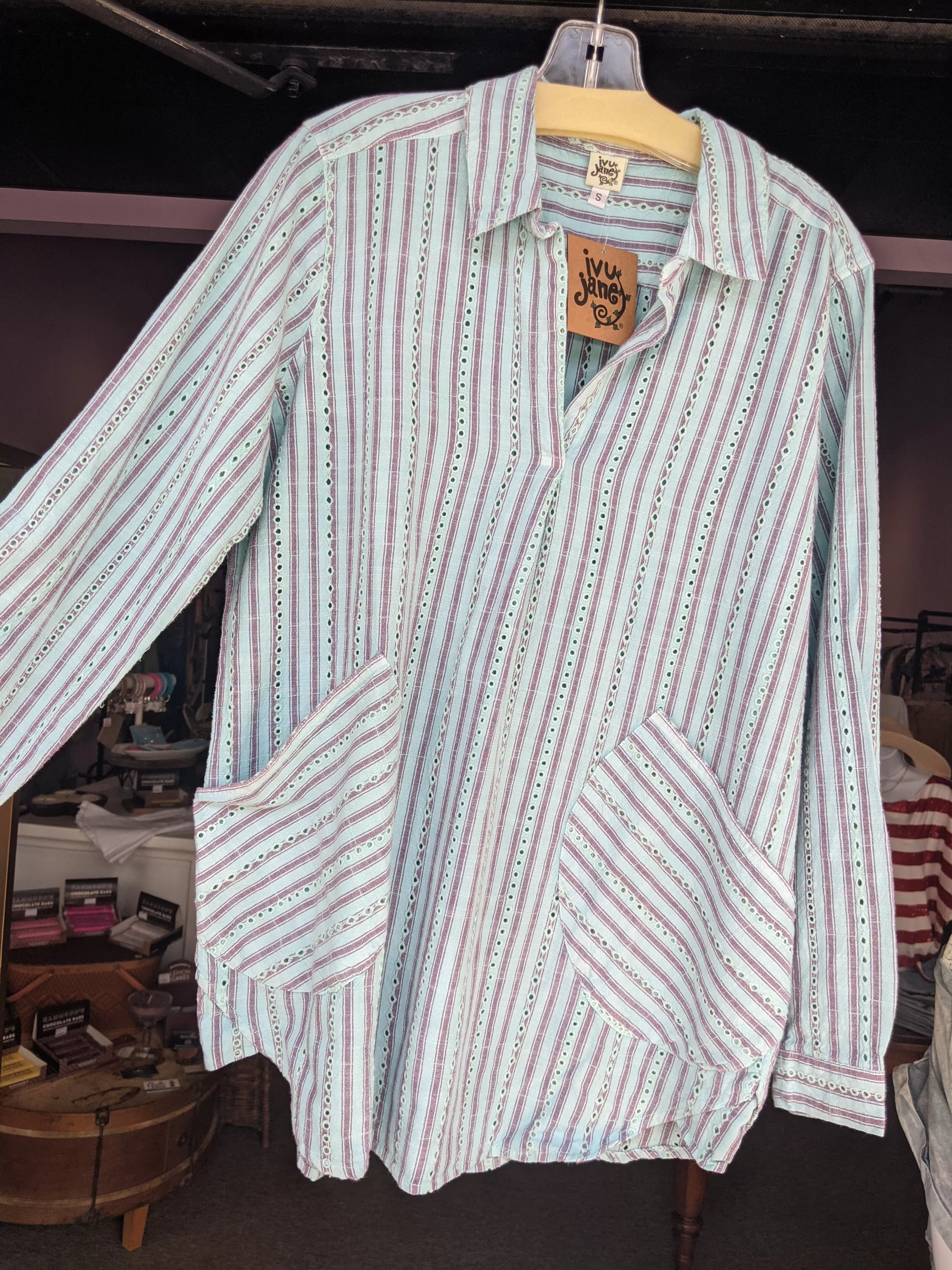 Popover Striped Tunic by Ivy Jane