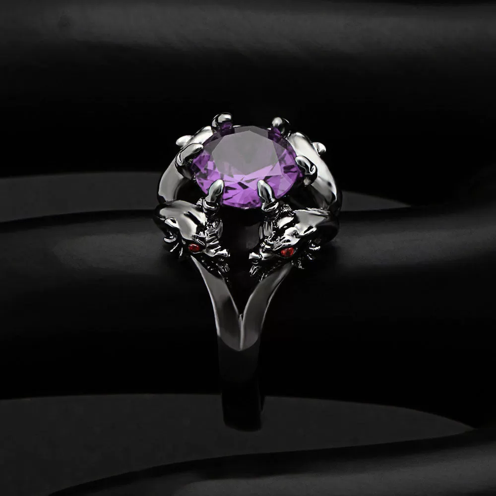 Sea Dragons' Gem Ring