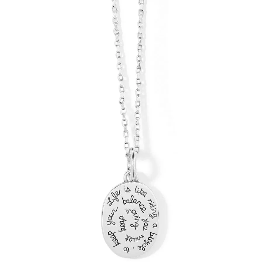 Sentiments Balance Convertible Reversible Necklace