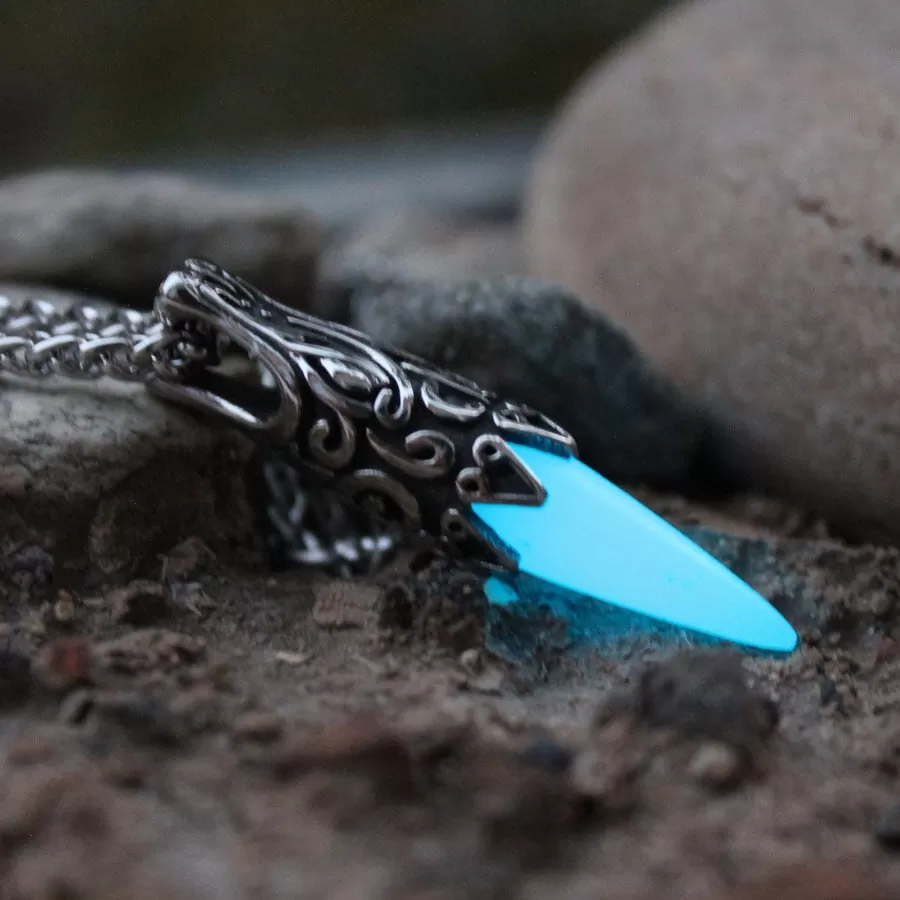 The Beast's Fang Glow In The Dark Necklace