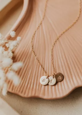 Tiny Digits Necklace