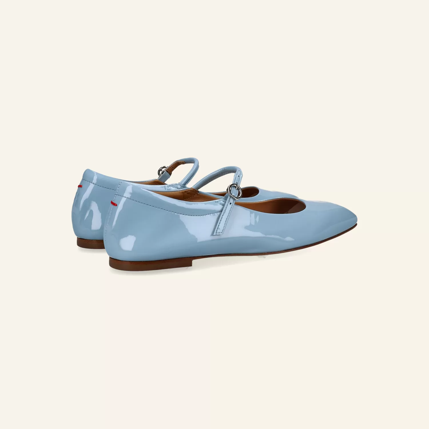 UMA | Patent Calf Leather Powderblue