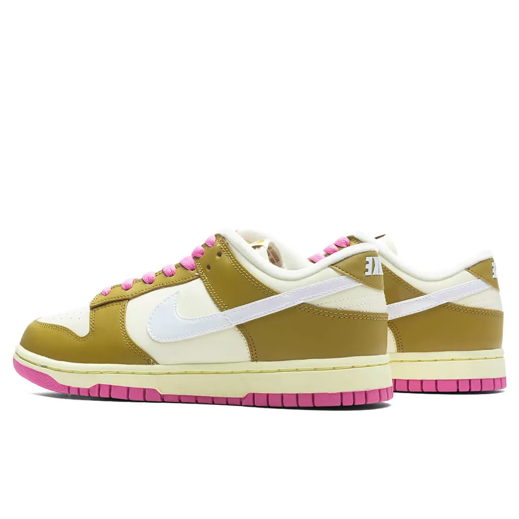 Women's Dunk Low SE - Bronzine/Coconut Milk/Playful Pink